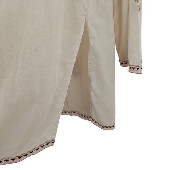 Aratta Silent Journey Valentina Embroidered Tunic Top Coverup XS Floral Boho NWT - Picture 12 of 16